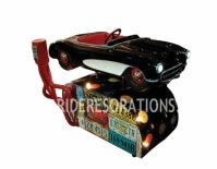 1955 Corvette Coin Op Kiddie Ride