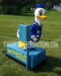 Donald Duck Coin Operated Kiddie Ride For Sale