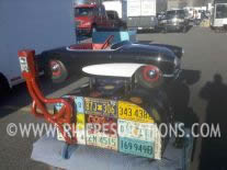 1955 Corvette Coin Op Kiddie Ride