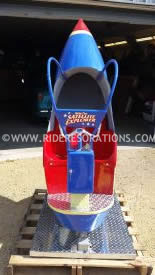 Satellite Explorer Coin Op Kiddie Ride 
