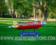 Coin Op Rocket Kiddie Ride Restoration