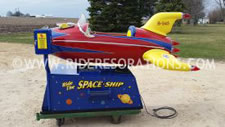 Bally Spaceship coin operated kiddie ride restoration
